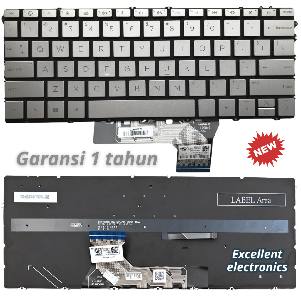 HP Envy x360 13 bf0042tu คีย์บอร์ด, HP Envy x360 13 bf0090tu คีย์บอร์ด, HP Envy x360 13-bf0013dx คีย
