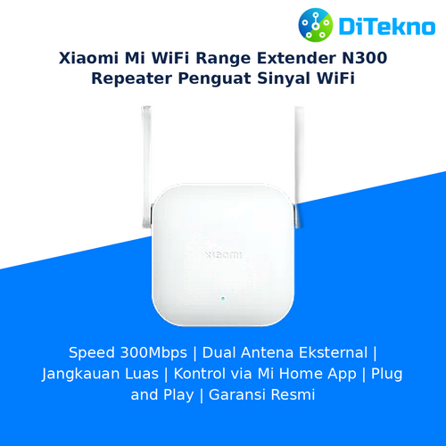 Xiaomi Mi WiFi Range Extender N300 Repeater เครื่องขยายสัญญาณ WiFi