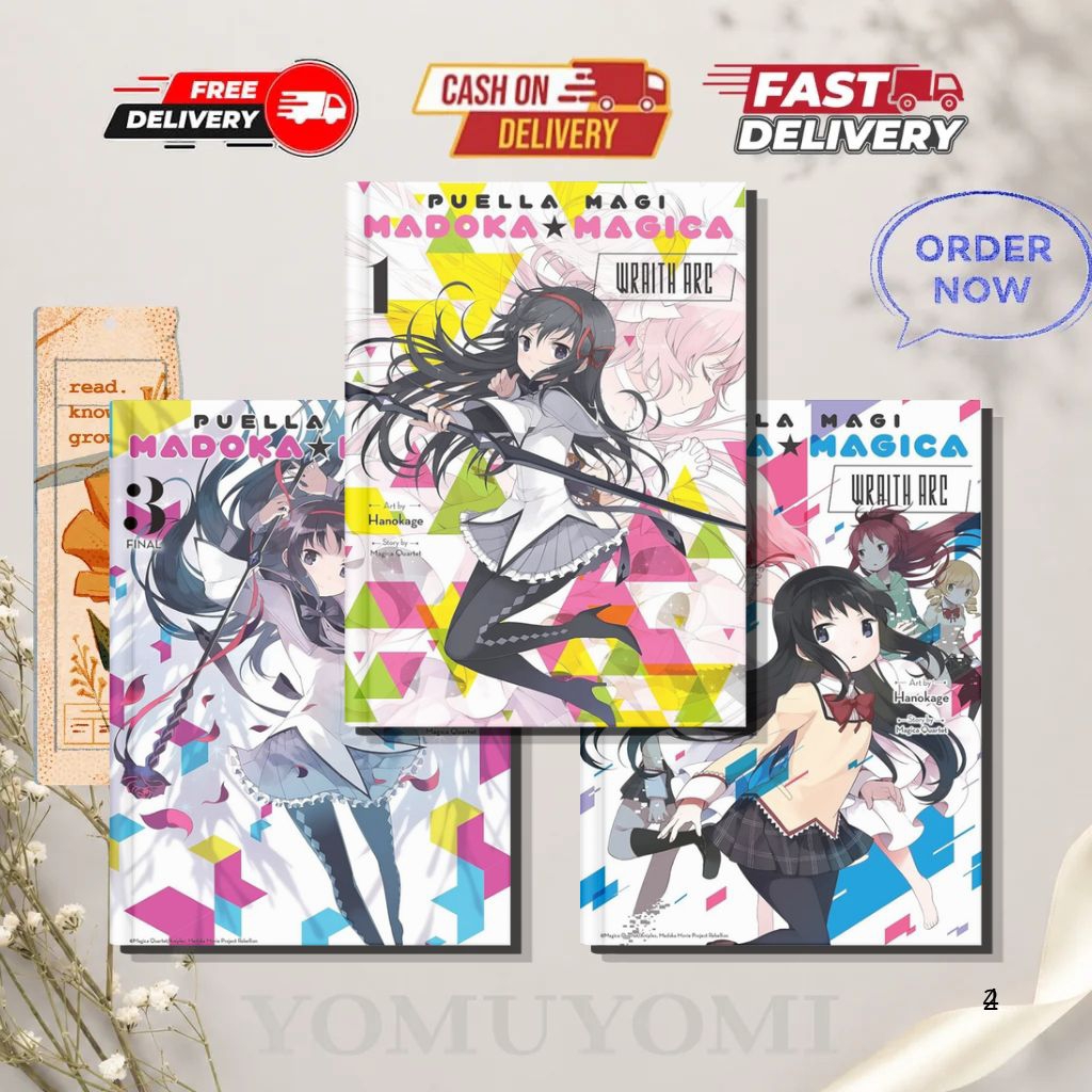 Puella Magi Madoka Magica: Wraith Arc, Vol. 1-3 (มังงะ) โดย Magica Magica Quartet (อังกฤษ)