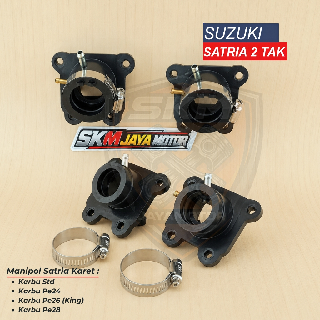 INTAAKE MANIFOLD MANIPOL SATRIA ยาง 2-STROK INTEK SATRIA 2-STROK