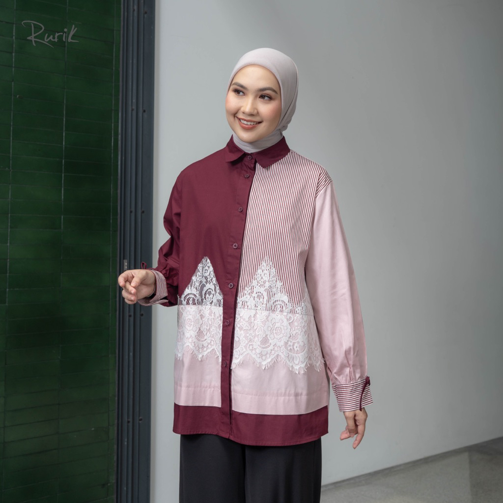 เสื้อ KEMEJA Rik Avery