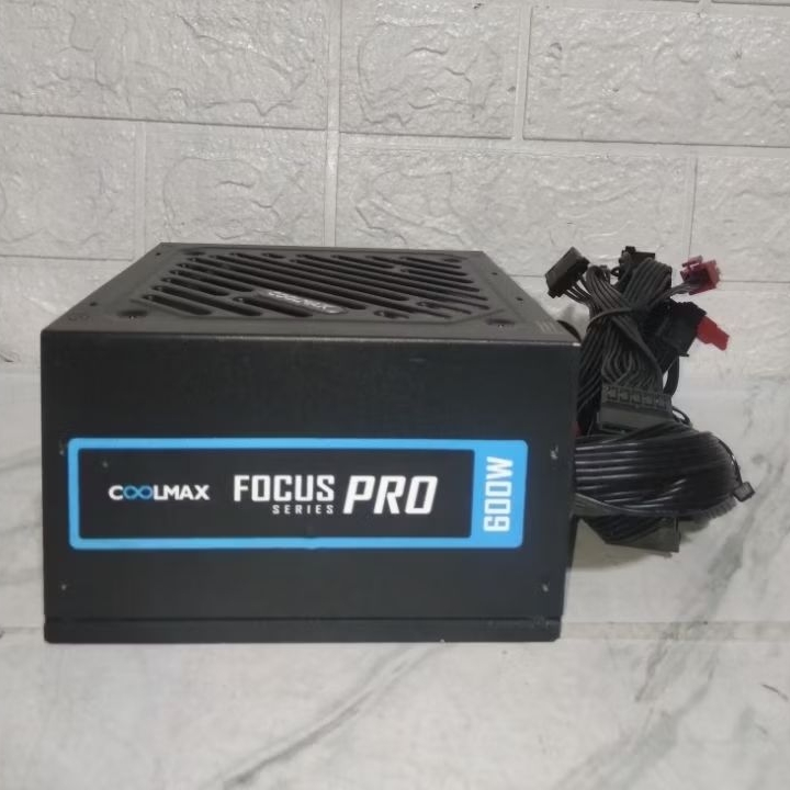 PSU POWER SUPLAY COOLMAX FOCUS PRO 600W 80+