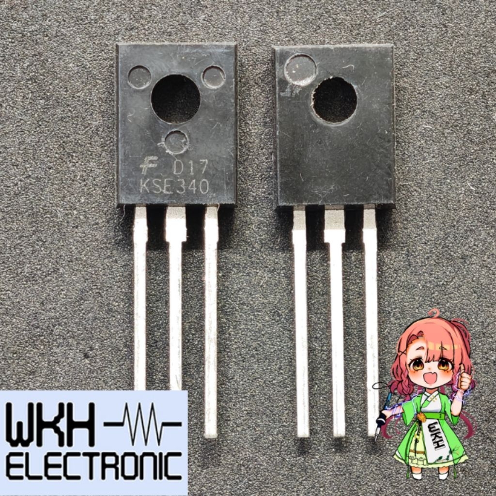 KSE340 KSE 340 NPN ทรานซิสเตอร์ 300V 0.5A MJE340 MJE 340