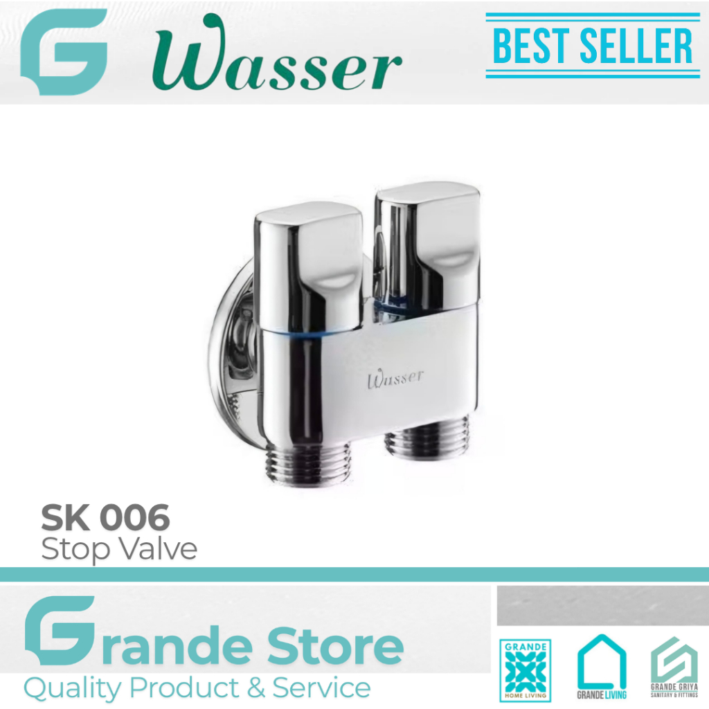 Wasser SK 006 Stop Valve 2 Way Stop Valve
