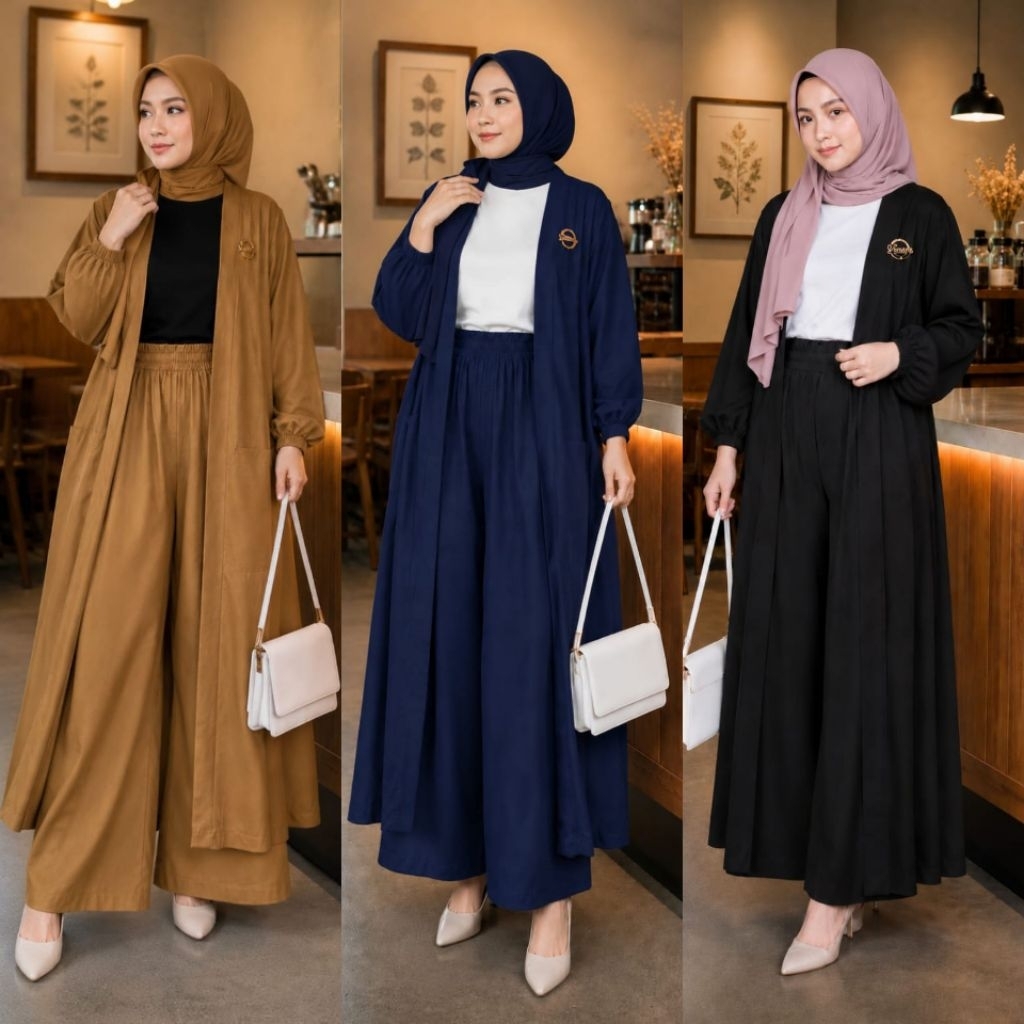 KANYA OUTHER ABAYA SET โดย VIENARA