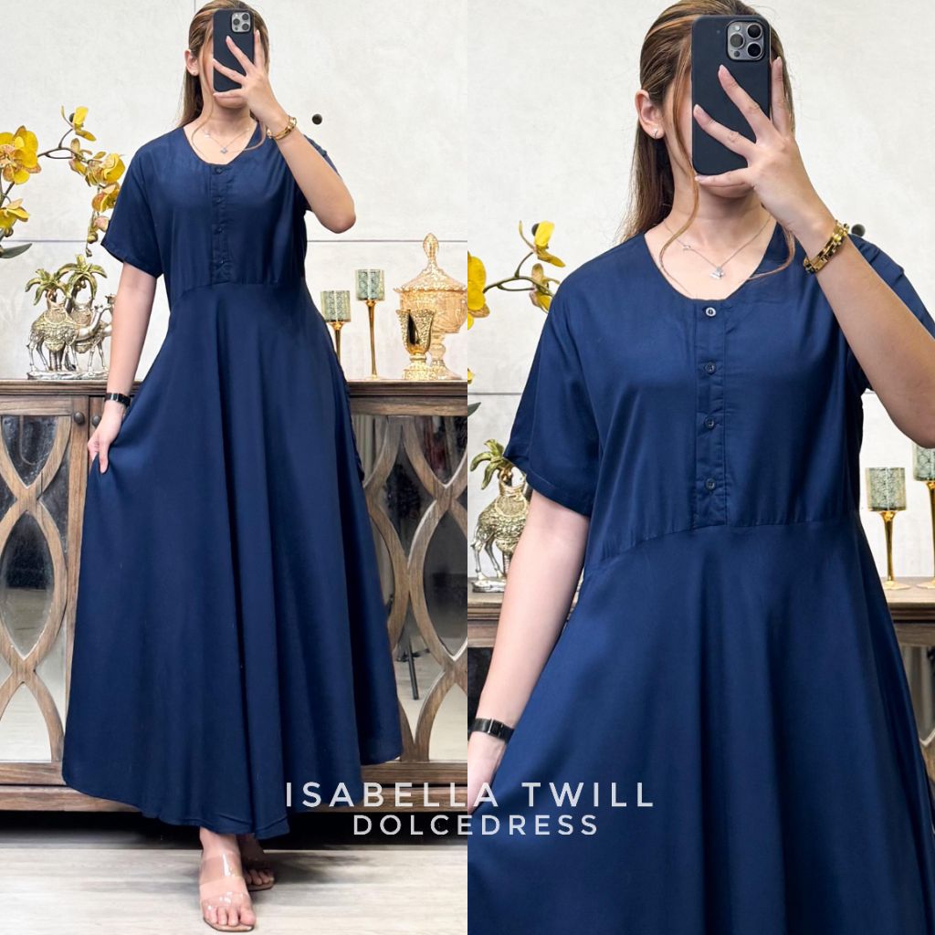 ISABELLA Twill Dress By DOLCEDRESS