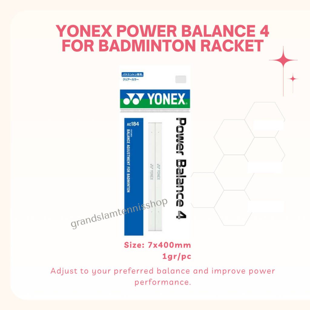 Yonex Power Balance 4 สําหรับไม้แบดมินตัน