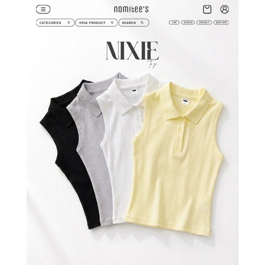 เสื้อแขนกุดผู้หญิง Nixie ของ Nomite