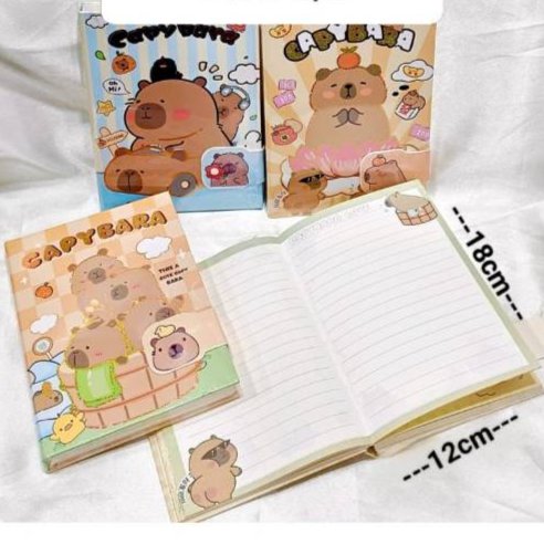 HARDCOVER AGENDA BOOK MANGET BAWASLU CAPYBARA BOOK MANGET BOOK CUTE AGENDA CUTE MODERN AGENDA