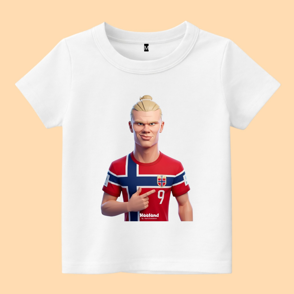 เสื้อยืดเด็ก Erling Haaland
