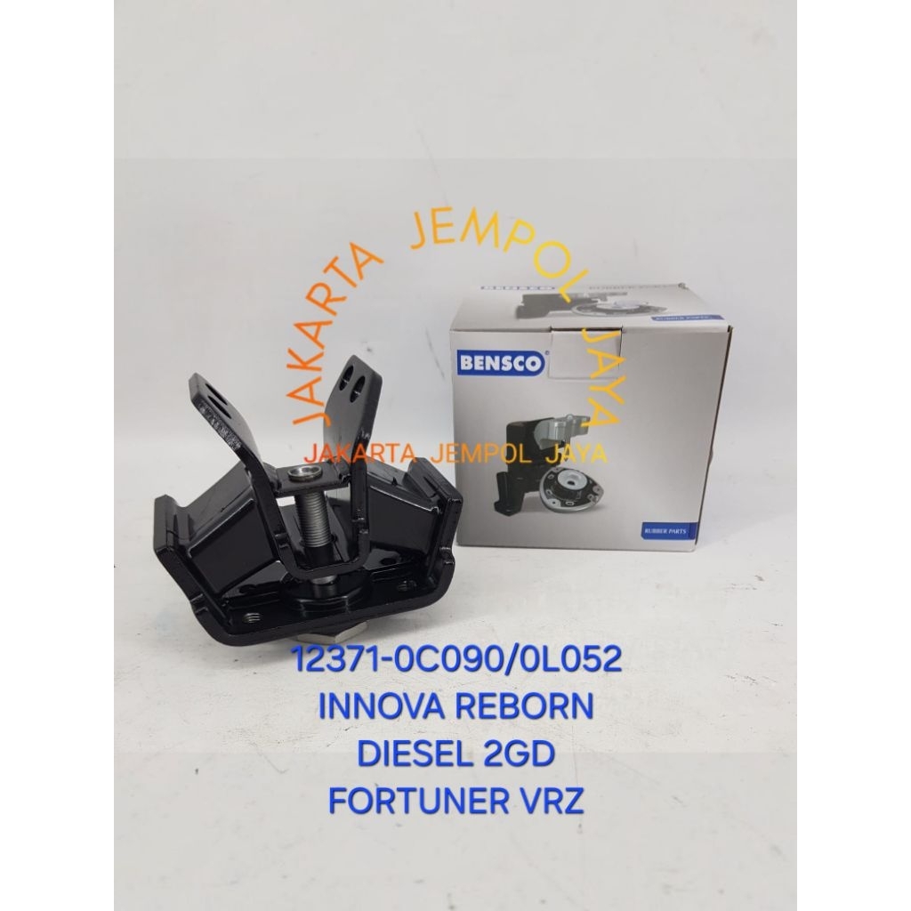TRANS MOUNTING / TRANSMISSION FOOT INNOVA REBORN FORTUNER VRZ DIESEL 2GD ORIGINAL BENSCO 0L052