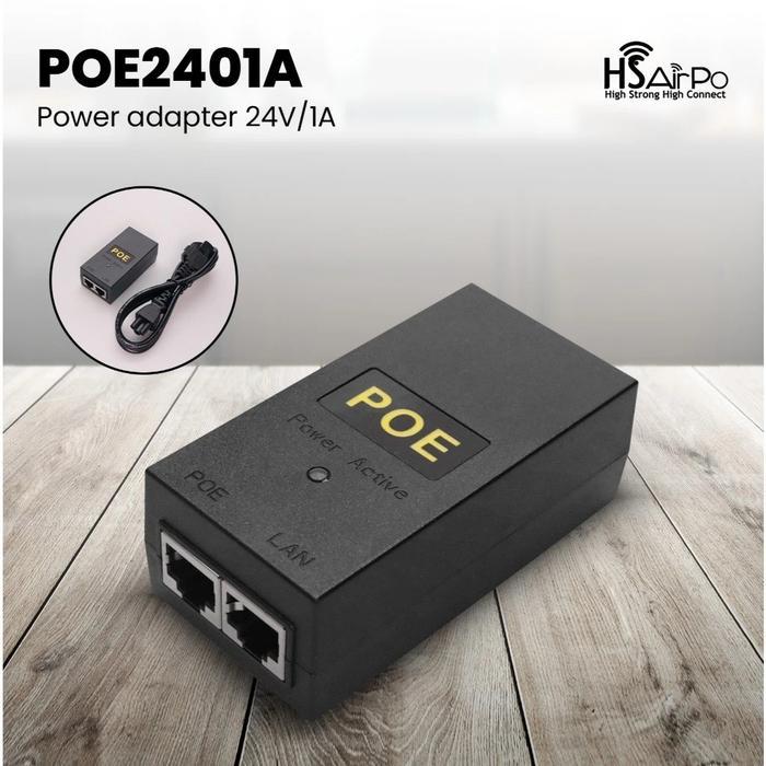 HSAIRPO POE2401A POE ADAPTER 24V 1A