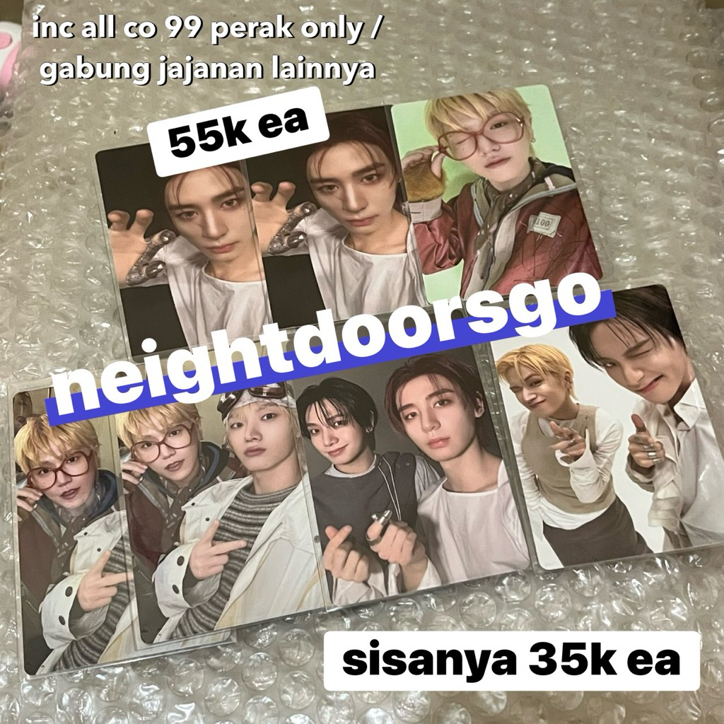 [ READY ] โฟโต้การ์ด BOYNEXTUDER บ้านอย่างเป็นทางการ LEEHAN WEAVER RIWOO BUNKER UNIT SUNGHO-RIWOO, J