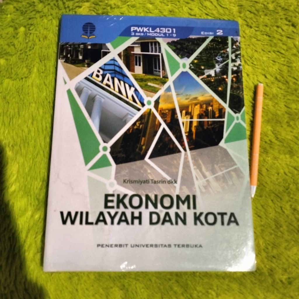 หนังสือต้นฉบับของ REGIONAL และ CITY ECONOMICS 2ND EDITION