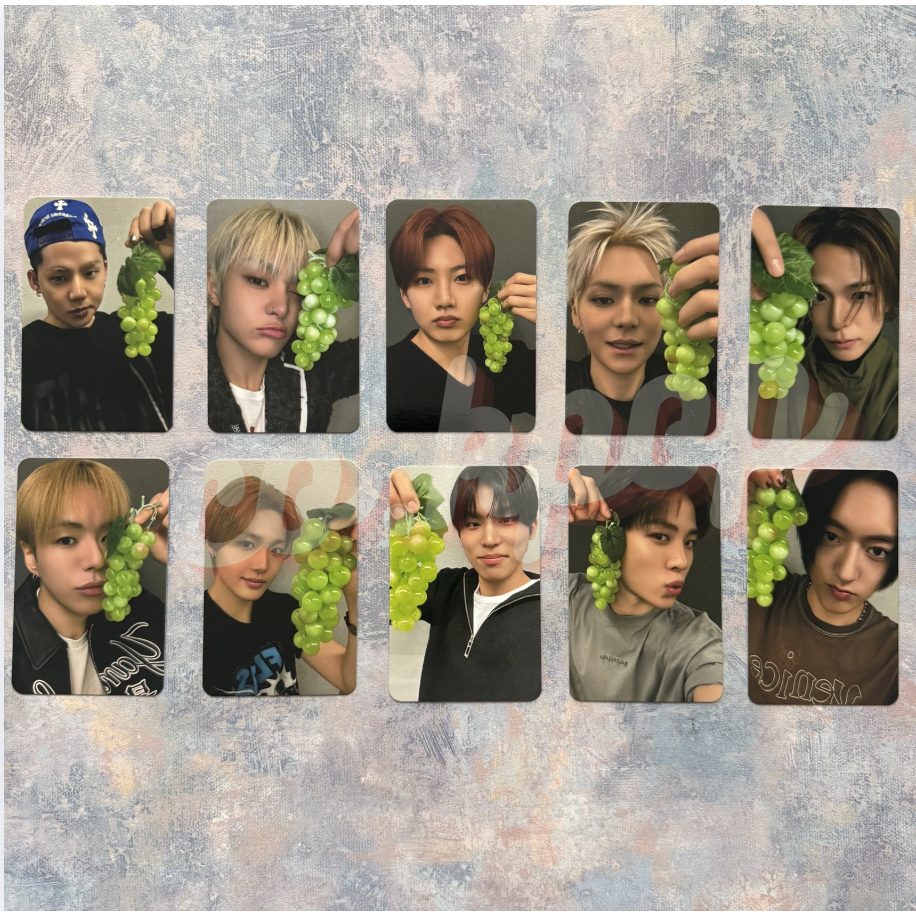 [READY] TREASURE NEW WAV KNPOPS POB - โฟโต้การ์ดอย่างเป็นทางการ BENEFIT GRAPES VER