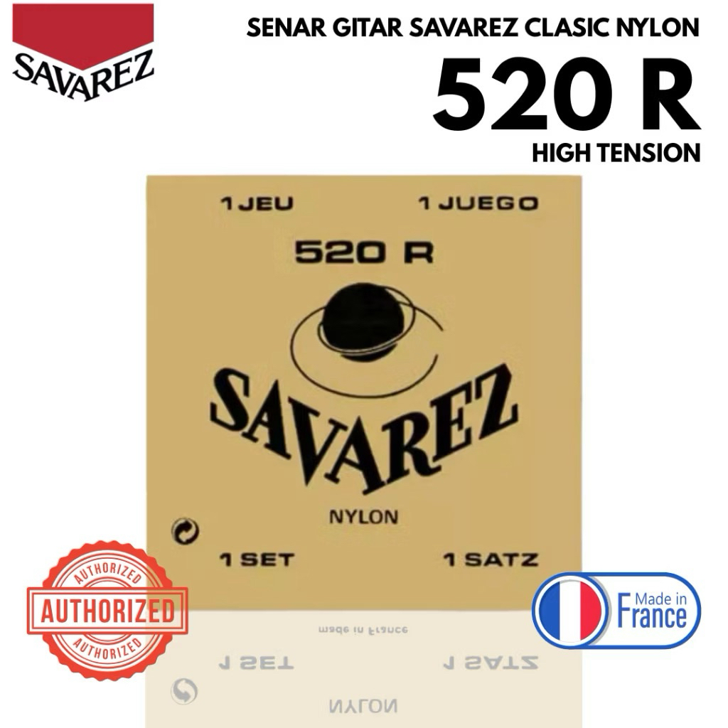 SAVAREZ 520R 6 String Classic Nylon High Tension Guitar String