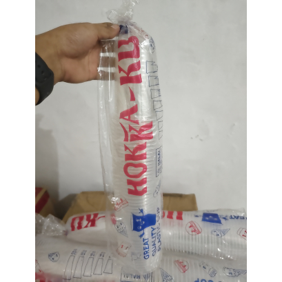 ถ้วยพลาสติกวงรี Hokka-Ku 50 ชิ้น