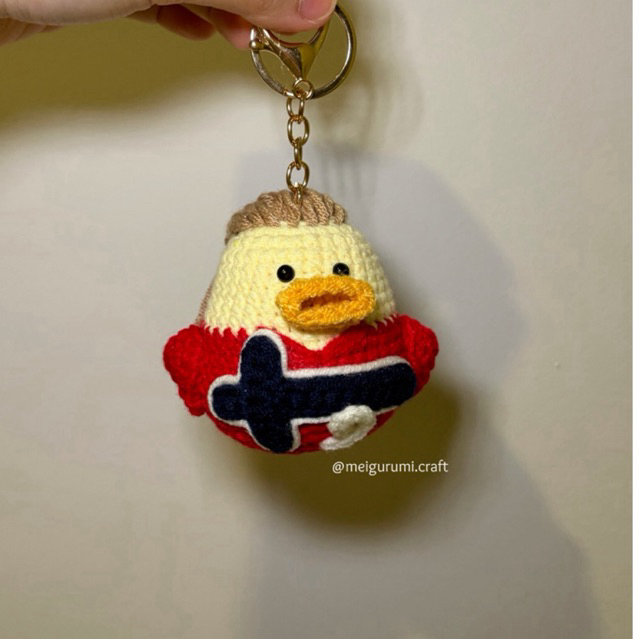 ERLING HAALAND CROCHET/ DUCK ERLING/ Erling Quackland