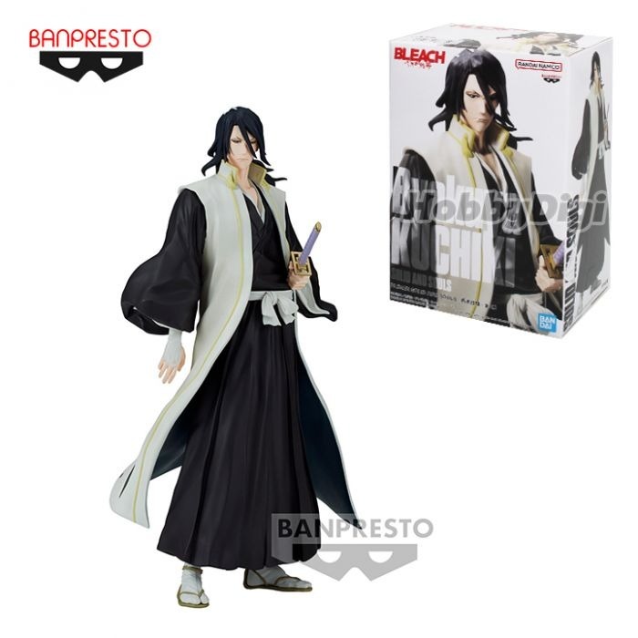 BLEACH Byakuya Kuchiki SOLID AND SOULS ฟิกเกอร์ BANPRESTO