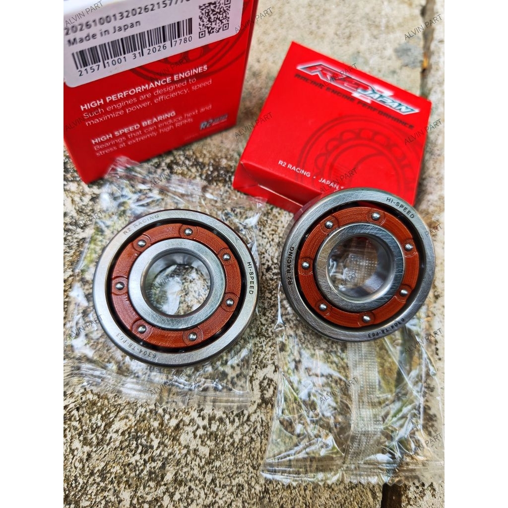 BEARING KRUK AS CRAMIC ความเร็วสูง RX KING FIZ R SATRIA 2-STOKE ASTREA GRAND LEGEND SUPRA X SUPRA FI