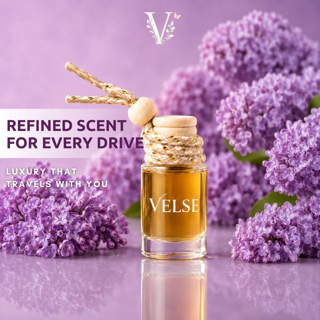 Velse premium Lavender Freshness Car Perfume, Lavender Car Freshener 10ML