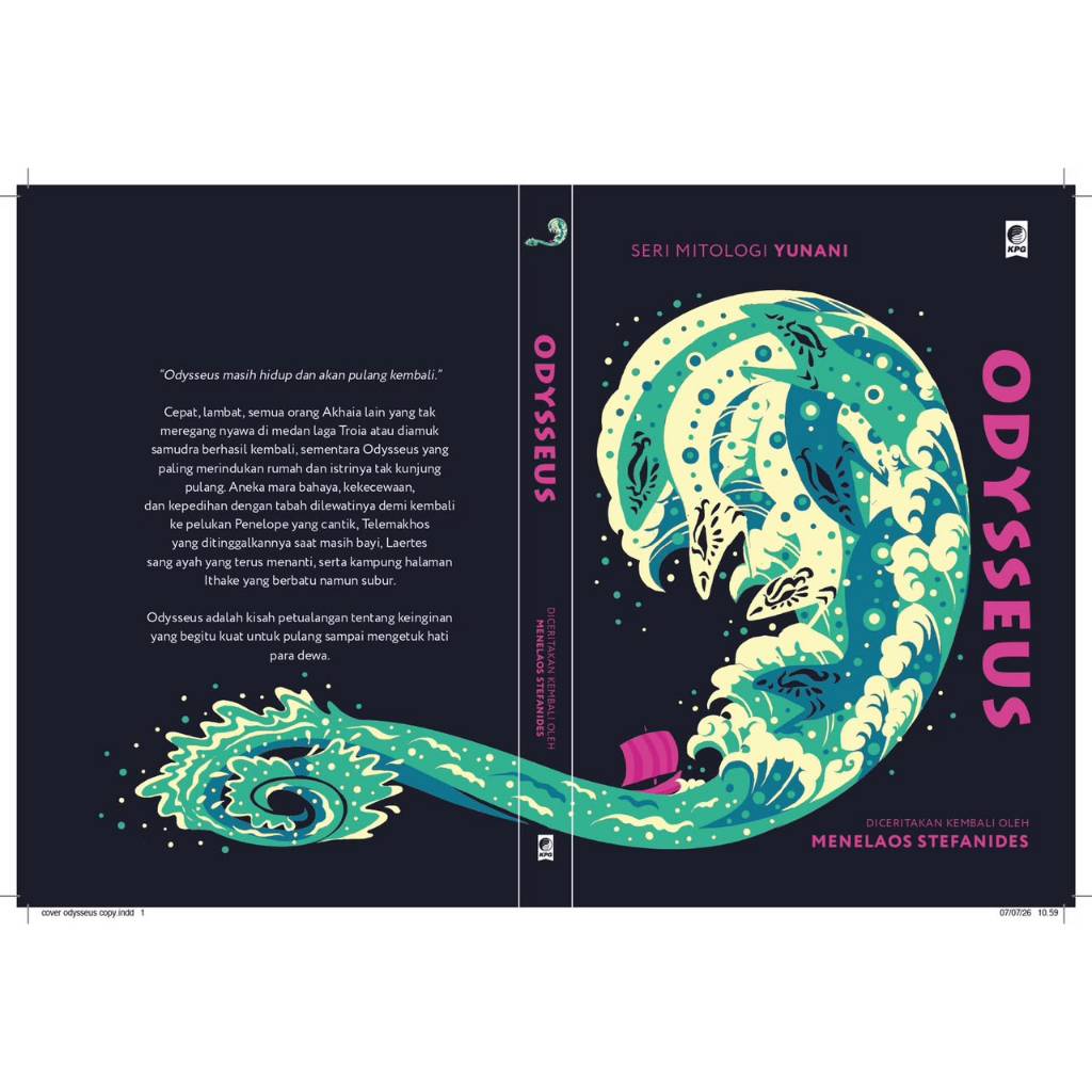 หนังสือ - ODYSSEUS: yunani Mythology Series - KPG - JDA Bookstore