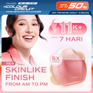 [NEW LAUNCH!] Wardah Skin Tint Pink Colorfit Supercharged Serum Tint 30ml SPF 40 PA+++ 87% Skincare dan CICA + Pentavitin - Skintint medium coverage skinlike finish tahan 16 jam, ringan, breathable, hybrid, bedak cushion twc -Makeup Wardah Official Store