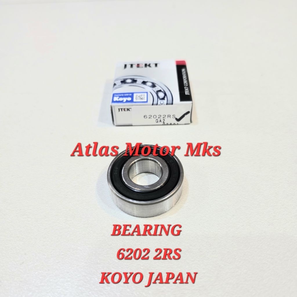 [1PC][6202 2RS KOYO JAPAN] LAHAR LAKER 6202 2RS - KOYO JAPAN [GUARANTEED ของแท้ 100% KOYO JAPAN]
