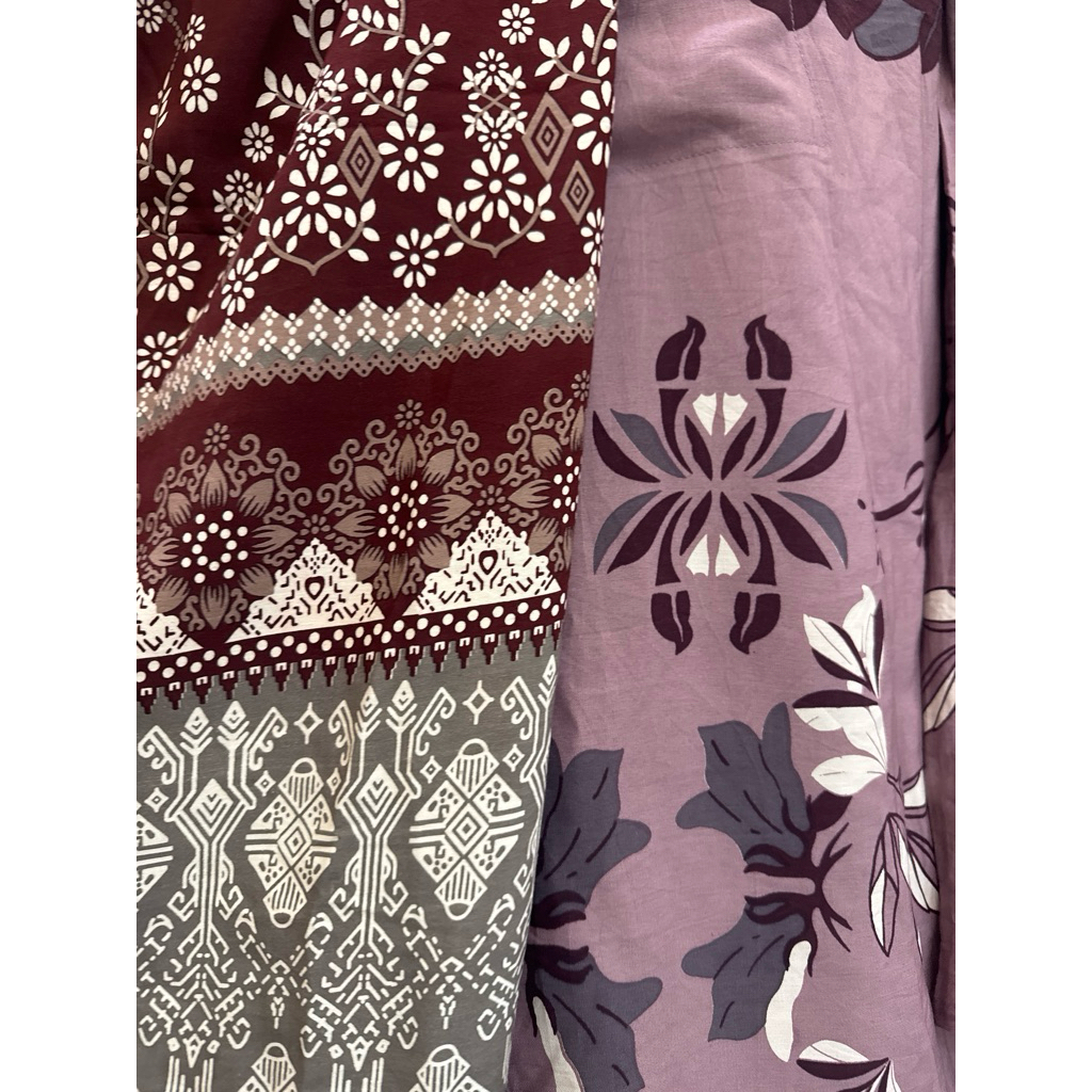 CAMELLIA BOUTIQUE 99 || BUNDLING 2 FUJI DRESS (ZALINA MAUVE + ALINA MAROON)