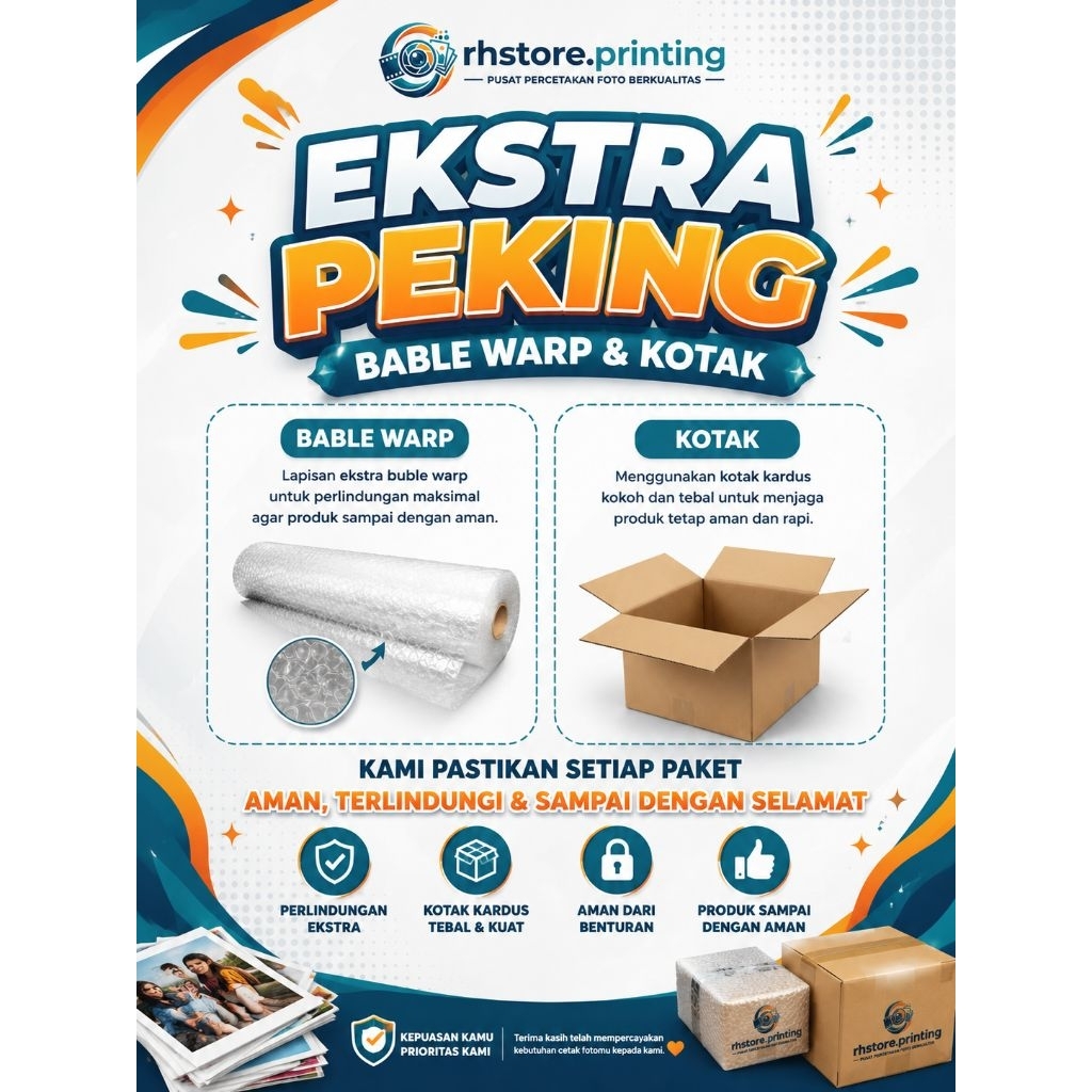 EXTRA PEKING BUBBLE WRAP ADDITIONAL