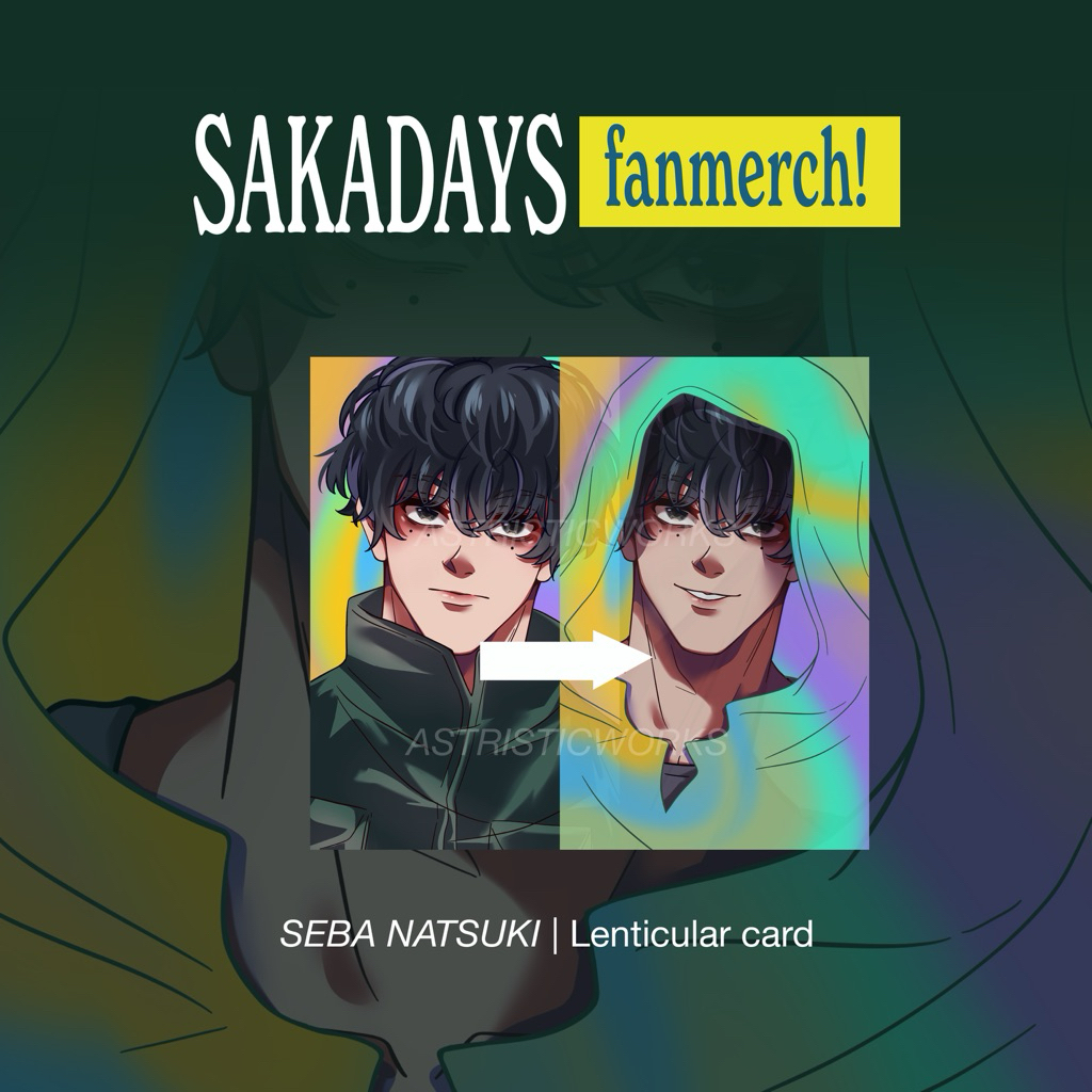 [โฟโต้การ์ด Leticular] Natsuki Seba Sakamoto Days | ผลงานสถิติ