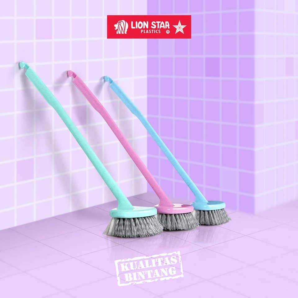Lion Star BR-66 แปรงขัดห้องน้ํา 201 Livina แปรงขัดห้องน้ําอเนกประสงค์