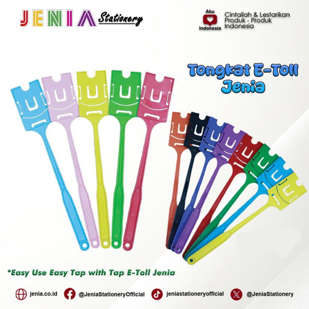 (1 ชิ้น) การ์ด Jenia E-Toll / แท่งการ์ด Toll