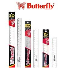 BUTTERFLY RULER 30CM, 20CM, 15CM