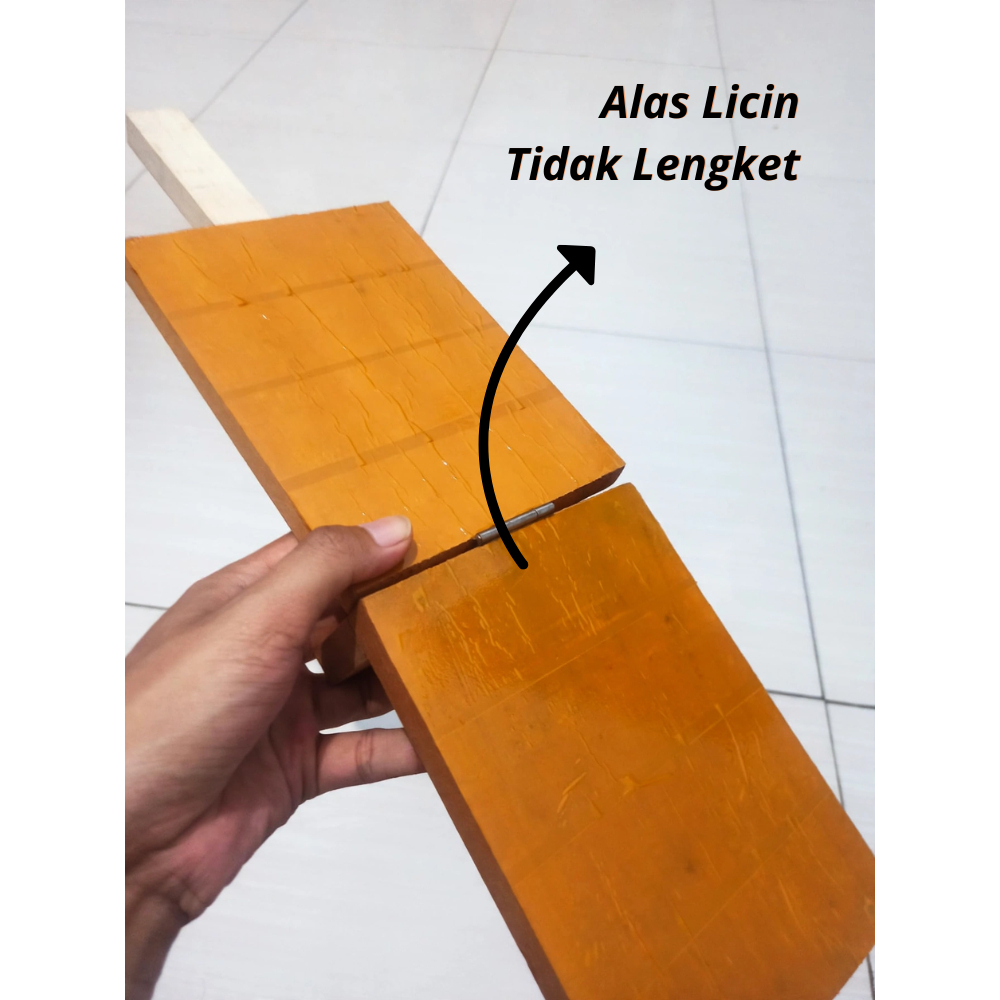Plenetan Gendar Rice Cracker การพิมพ์เครื่องมือพรีเมี่ยม Opak แบบดั้งเดิม Cracker Mold