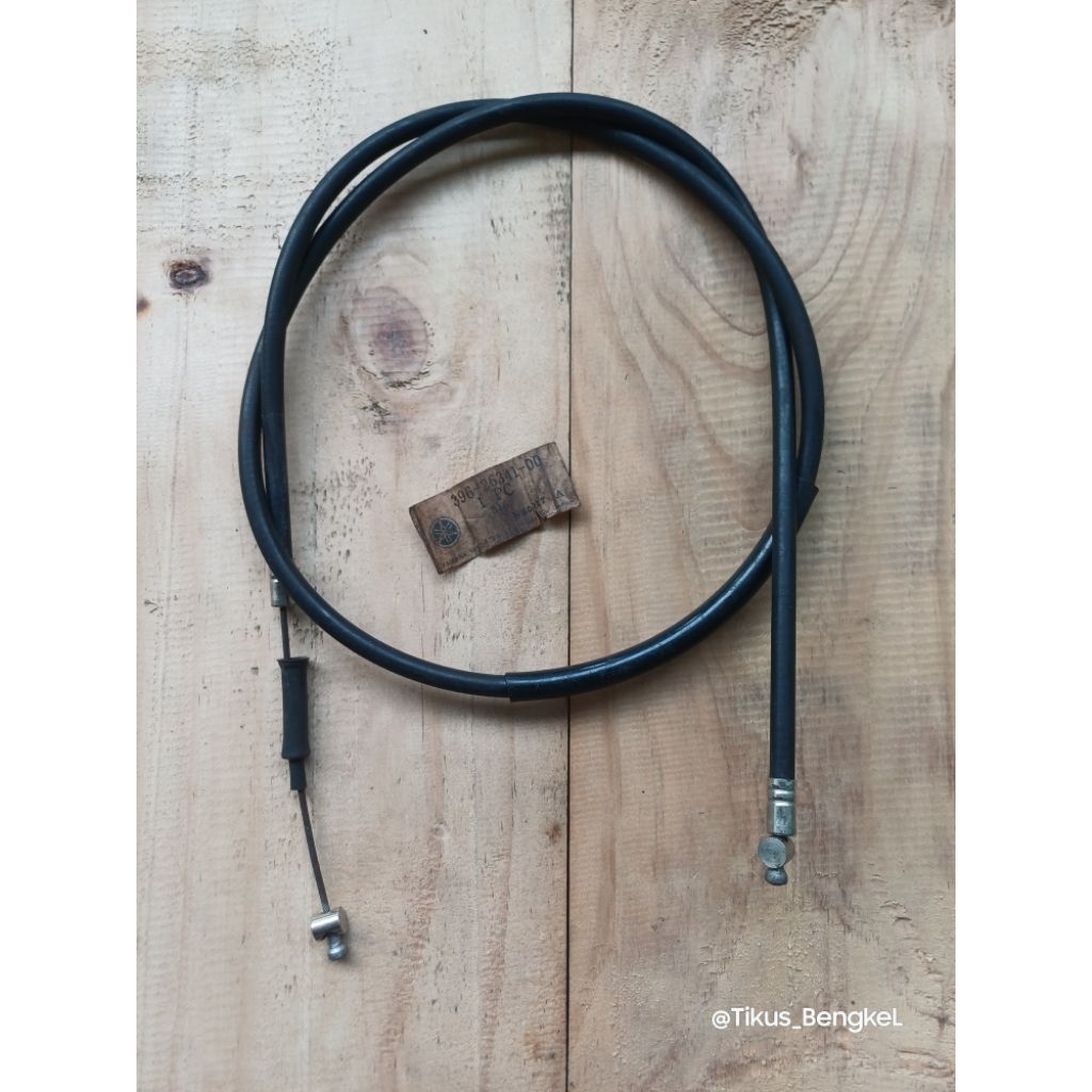 สายเบรคหน้า Assy Yamaha Rd125 Rd200 Rd 125 200 Twin Original Japan 396-26341-00