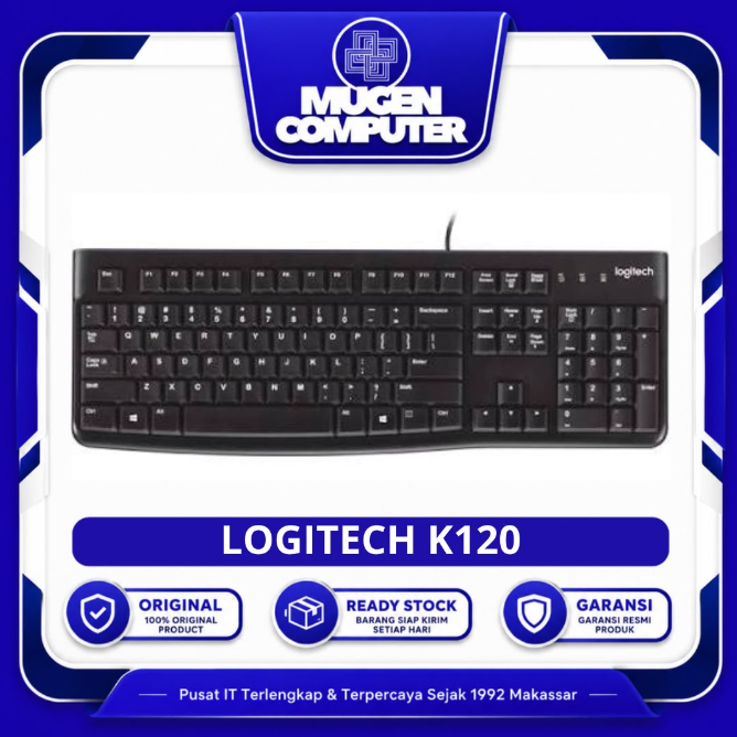 คีย์บอร์ด Logitech K120