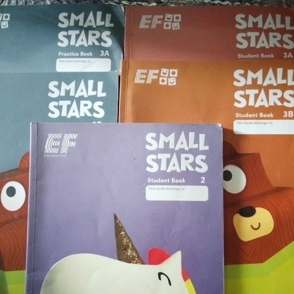 EF semall stars หนังสือศึกษา 3A&3B