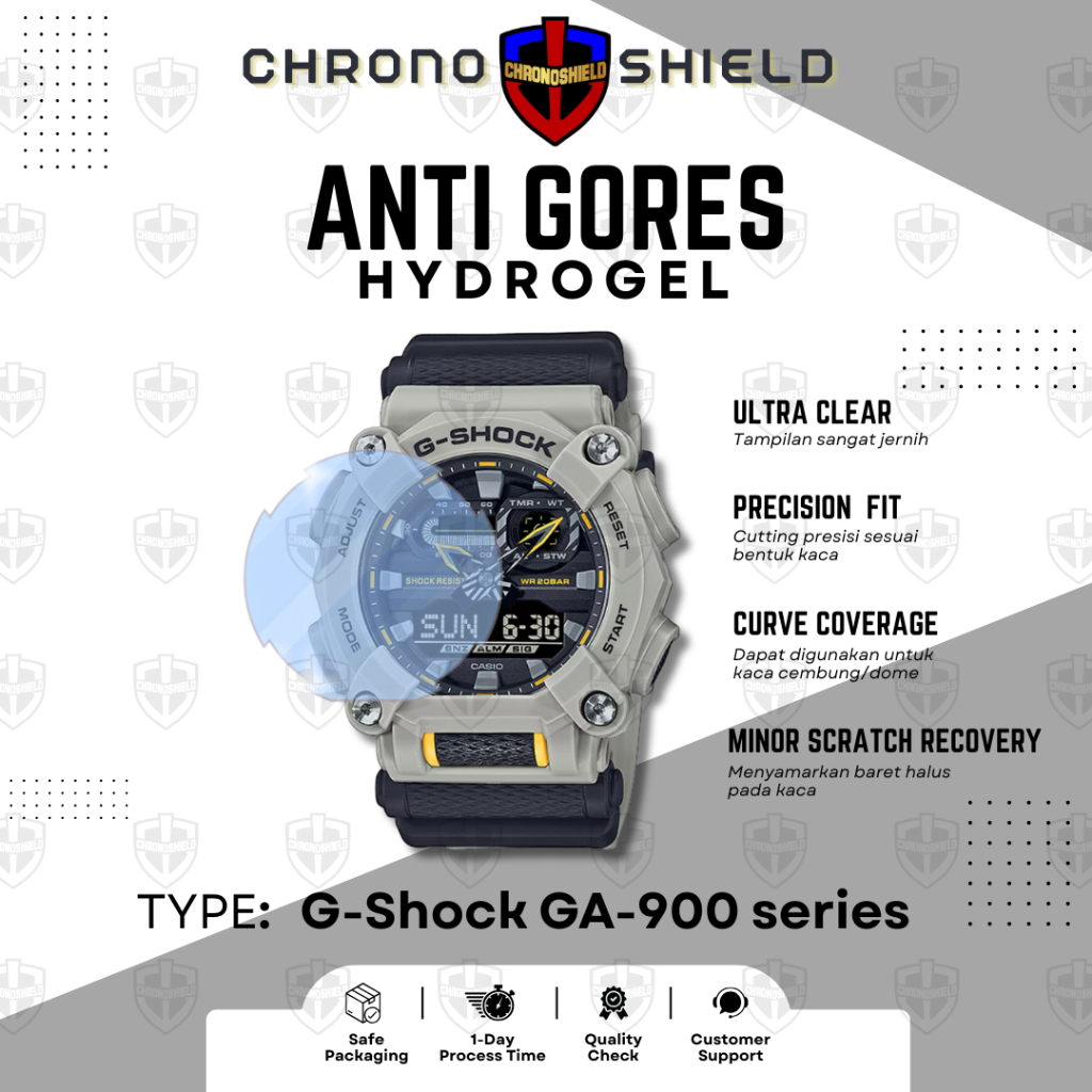 ไฮโดรเจลป้องกันรอยขีดข่วน G-Shock GA900 Gshock GA 900