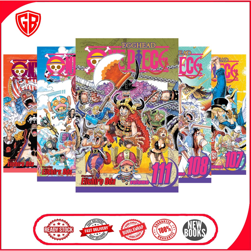 One piece manga, Vol. 101-111