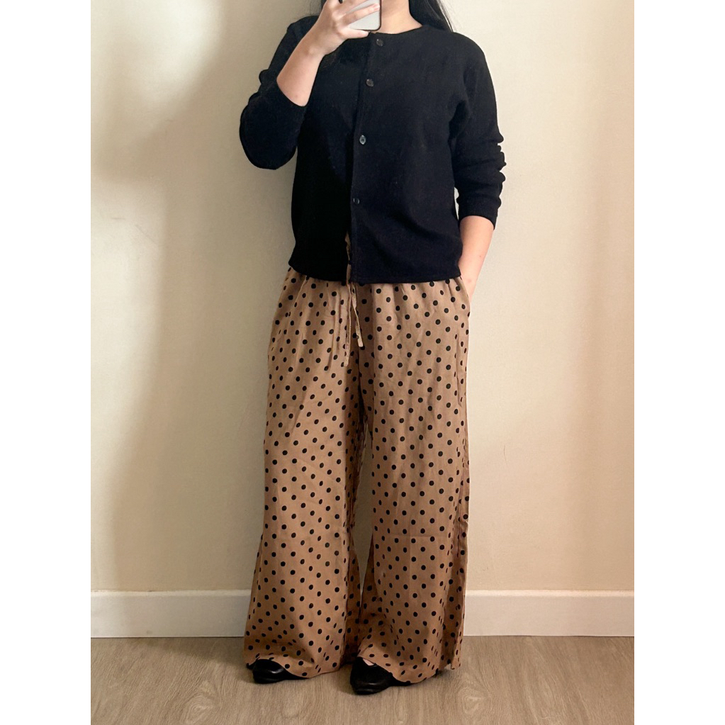 PRUNE studio กางเกงขากว้าง Sole