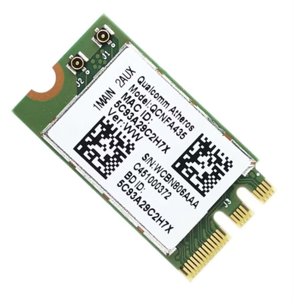 การ์ด WiFi Qualcomm Atheros QCA9377