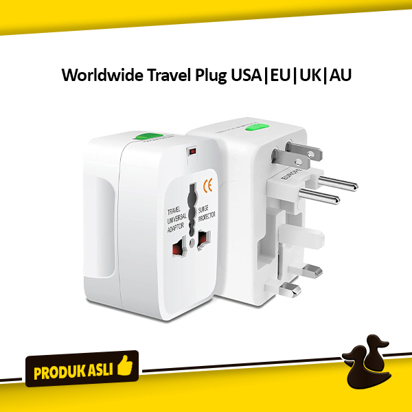 Worldwide Power Adapter International Socket Travel Plug Socket US EU CN UK AU Universal