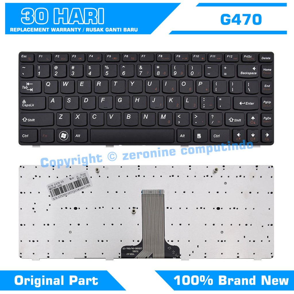 Lenovo G470 V470 B470 B490 G475 B475e V480c B480 M490 M495 แป้นพิมพ์แล็ปท็อป