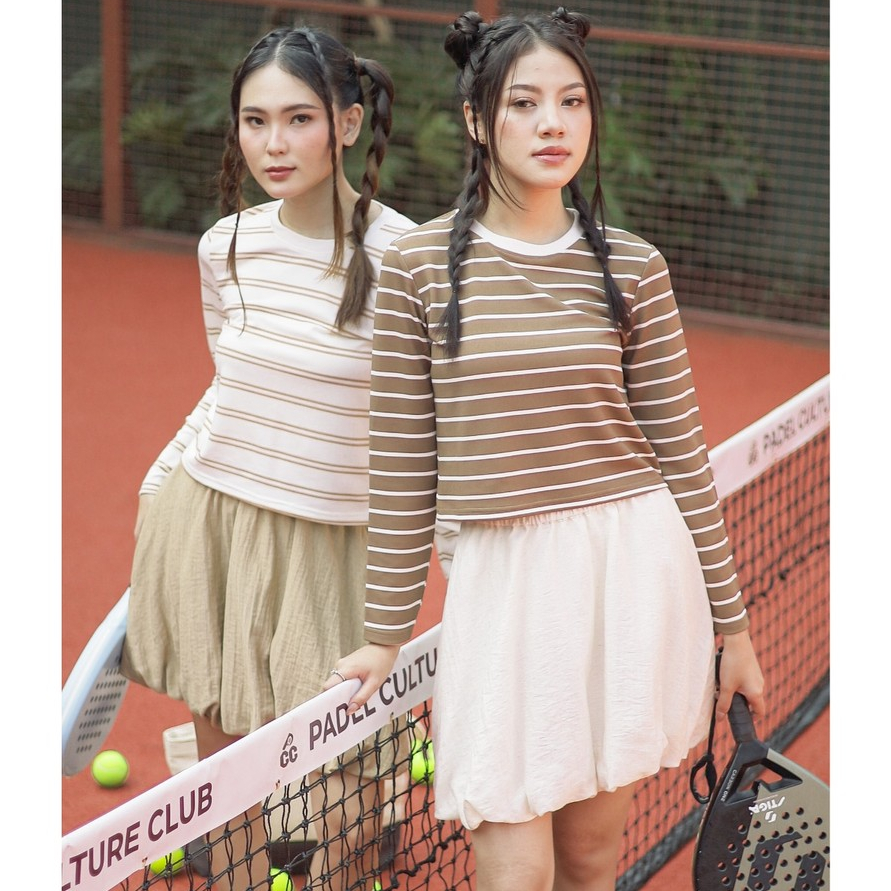 Bigjill Kavita Longhand Top - เสื้อท็อปผู้หญิง