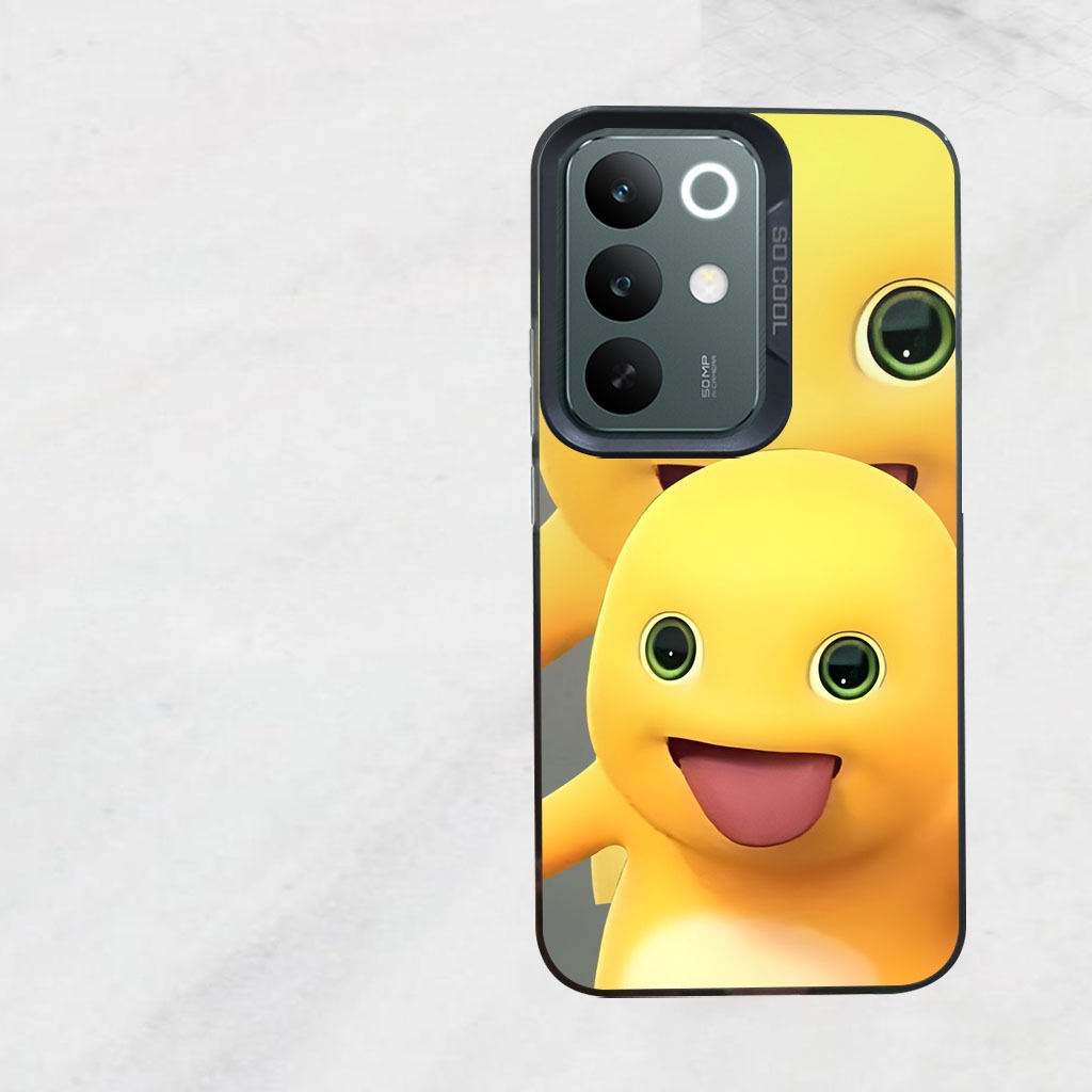 REALME C83 C85 C85 PRO Premium Matte Hard Casing - IMD Glossy Case - NAILONG Motif Hologram Case - S