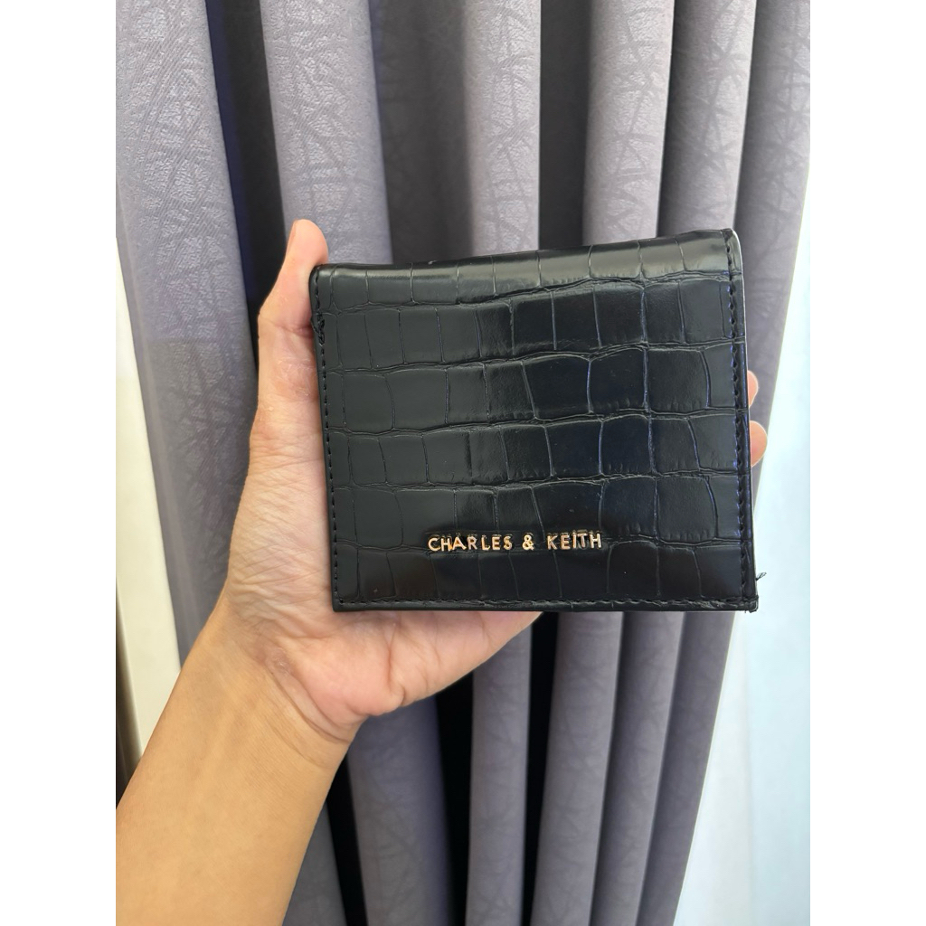 (Preloved) CK Black Folding Wallet