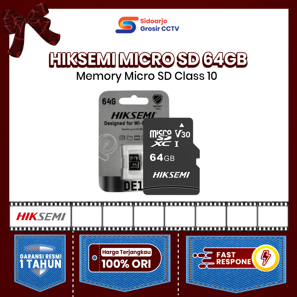 Hiksem Micro SD Card Class 10 64GB - 64 GB