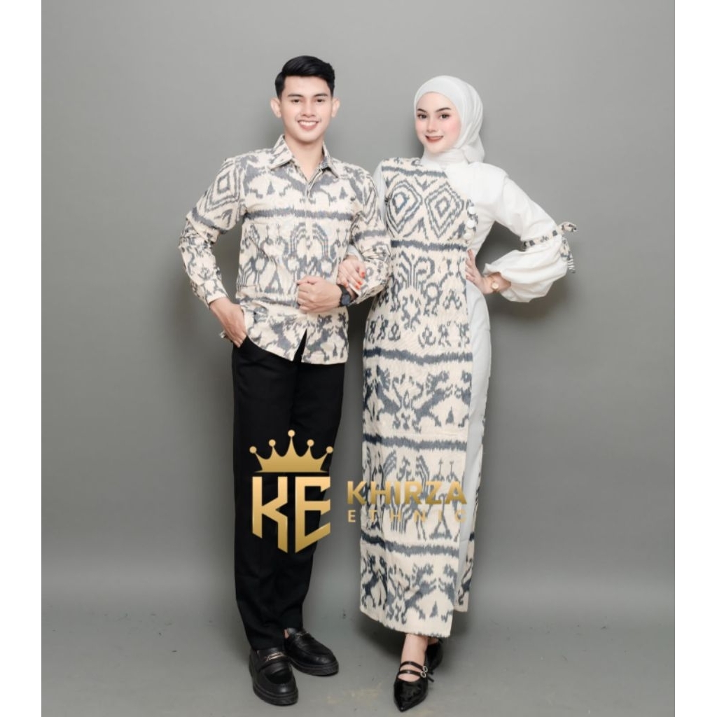 ADELIA NTT WHITE COUPLE WOVEN CLOTHES - COUPLE - CLOTHES - WOVEN COUPLE
