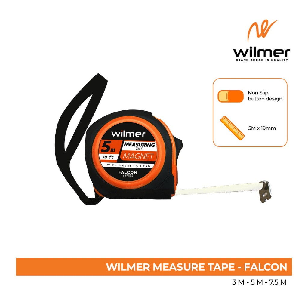 FALCON Wilmer Rubber Meter / FALCON BAGUS Magnet Meter